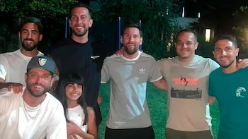 Messi se reencontró en Rosario