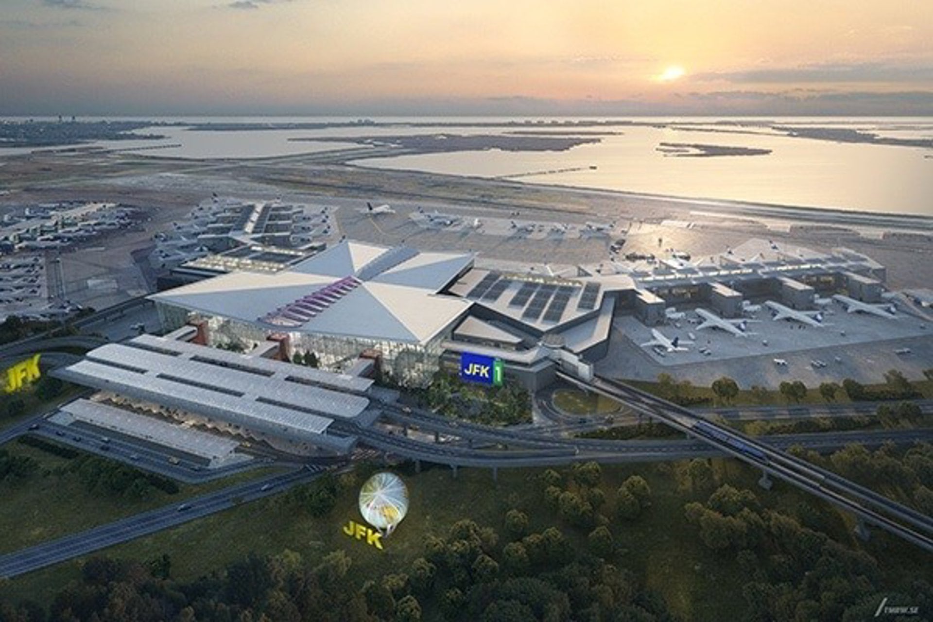 06/06/2022 Nueva terminal 1 del aeropuerto JFKEUROPA ESPAÑA ECONOMIAFERROVIAL