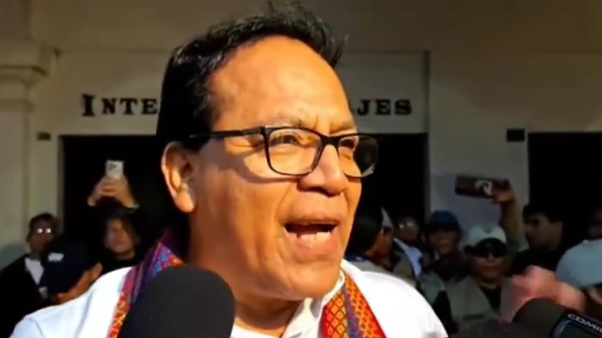 El candidato de Juntos por el Perú reaccionó al flash electoral de Ipsos, que mostró una diferencia de 1,4 puntos frente a Keiko Fujimori, y pidió esperar el escrutinio oficial. Captura de pantalla