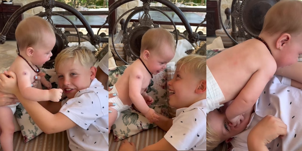 El desopilante video de Marley por los 7 meses de Milenka: carcajadas, abrazos y juegos entre hermanos - Infobae