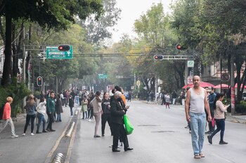 El sismo fue perceptible en