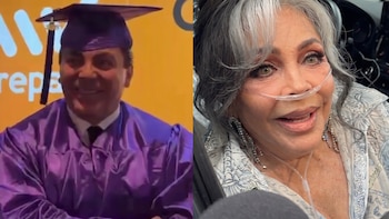El conmovedor discurso de Verónica Castro en la graduación de prepa de Cristian