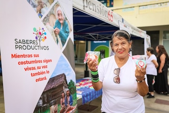 Esther Yactayo, beneficiaria de Pensión