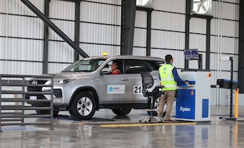 El Aeropuerto Internacional Juan Santamaría puso en operación el nuevo Centro de Inspección Técnica de Equipos, especializado en vehículos y equipos que trabajan en el lado aéreo. Crédito: AERIS