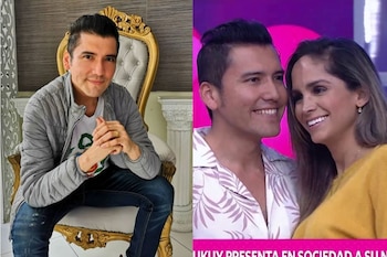 El cantante de cumbia se presentó en En Boca de Todos a pocas horas de celebrar su boda. (Foto: Composición)
