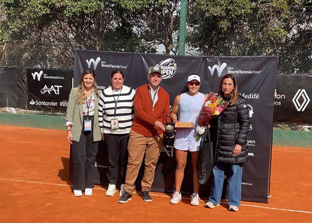 Laura Montalvo en el Pergamino Open