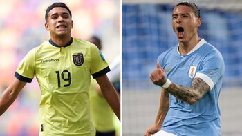 Ecuador y Uruguay se enfrentarán