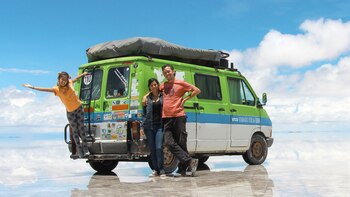 Lucas, Ayelés y Alana recorren