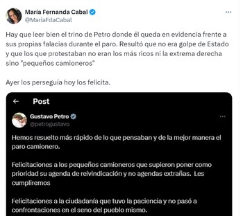 - crédito MariaFdaCabal/X