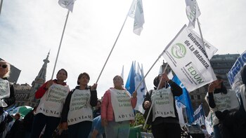 Marcha por el Presupuesto Universitario, en vivo: “Si hay veto habrá paro y movilización”, advierten los gremios docentes en la protesta