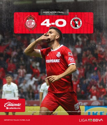 Los Diablos se impusieron 4-0