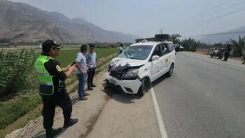 Accidente vehicular deja un escolar