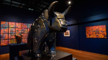 Los museos del Estado de México abrieron sus puertas al público después de permanecer varios meses cerrados por la contingencia por COVID-19 (Foto: Cuartoscuro)