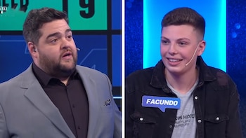 Darío Barassi y Facundo, frente