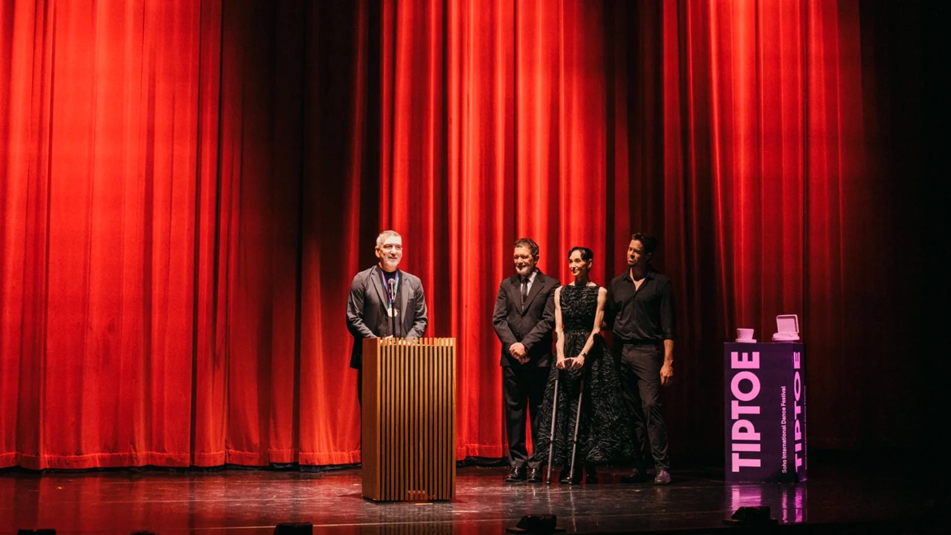 Julio Bocca recibió el primer Premio Lux Ductor del Festival Internacional de Danza TIP TOE de Málaga