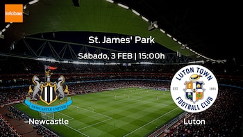 Newcastle United Luton Town