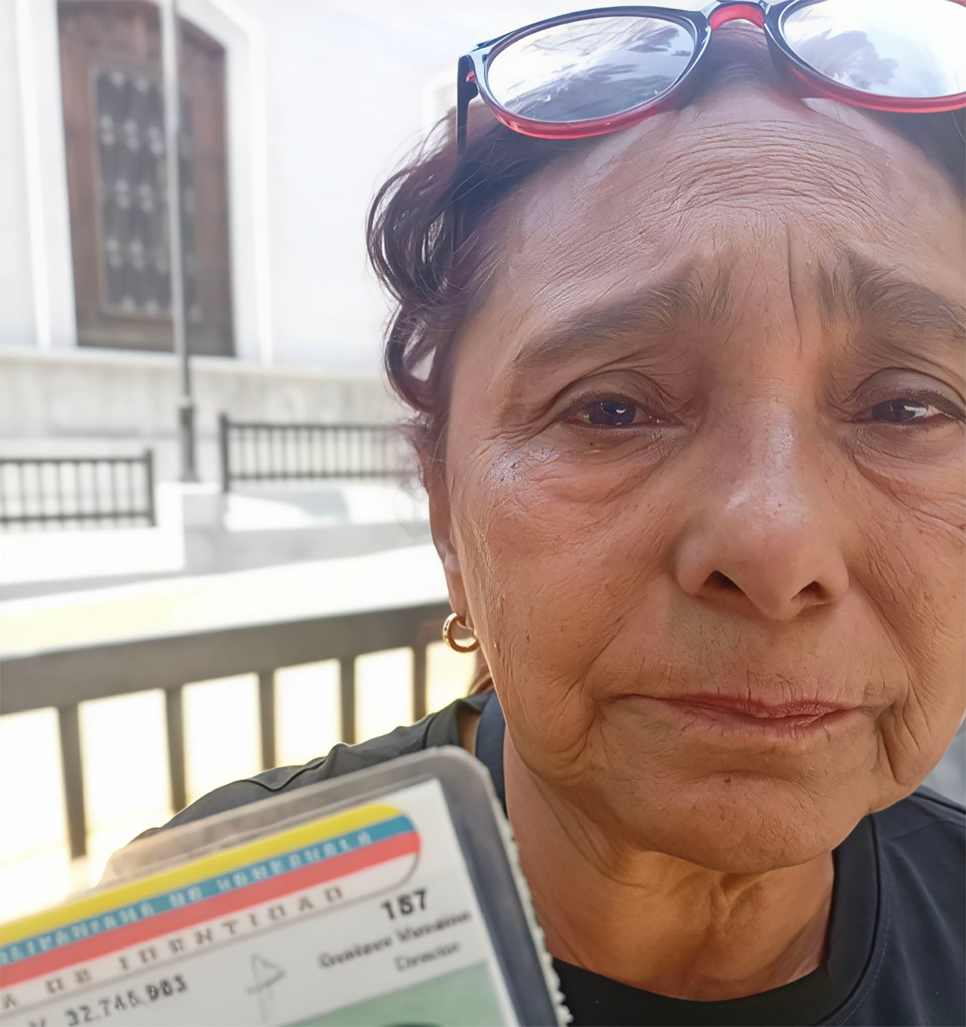 Doris Izarra, abuela de Erwin Jesús Álvarez Izarra, quien tenía 15 años cuando fue detenido en el 2022