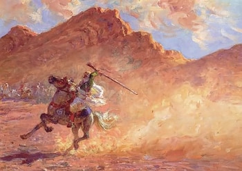 Jinetes marroquíes