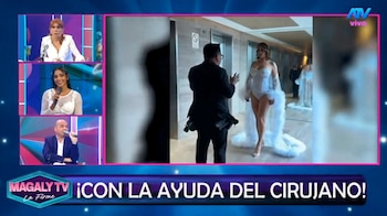 Magaly critica video de boda de Karla Tarazona y genera polémica: “No había necesidad”. Captura: Magaly TV La Firme.