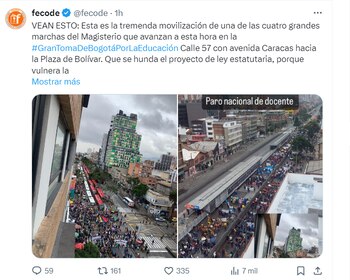 Así avanzan las movilizaciones de