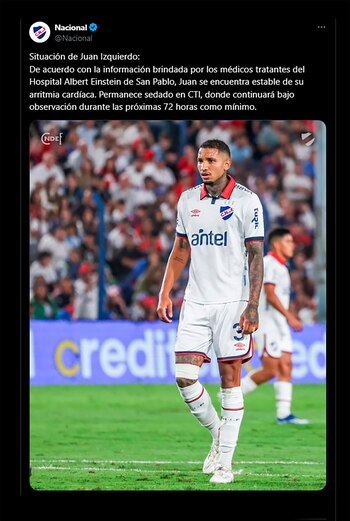 El nuevo parte médico de