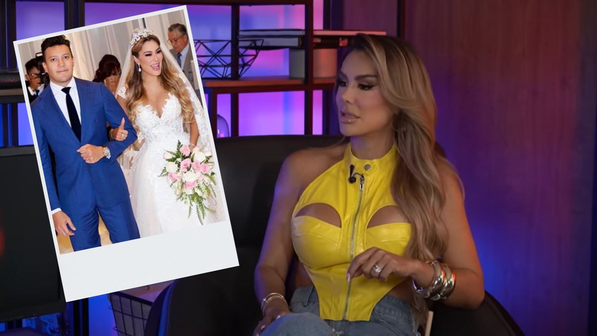 Después de años de especulación y silencio, Ninel Conde rompió el silencio y habló de su relación con Larry Ramos. (Captura de pantalla y @chismeenvivo)