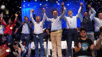 Alfredo Cornejo y Horacio Rodríguez