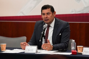 Alejandro Armenta, presidente del Senado,