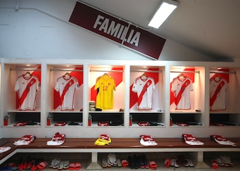 Así se encuentra el camerino