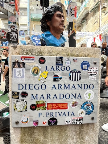 El Largo Maradona, lugar de