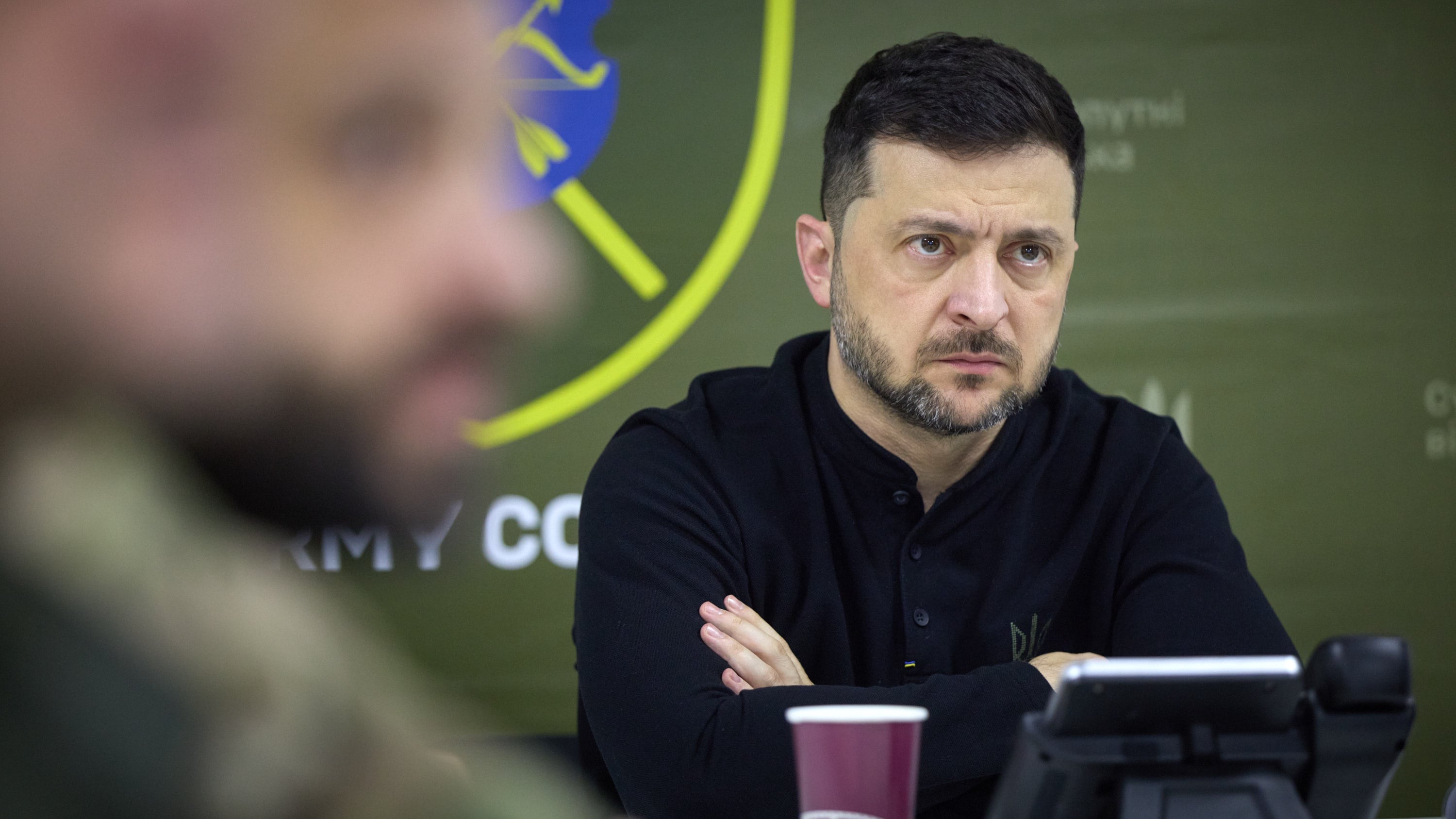 Zelensky visitó a las tropas ucranianas en Zaporizhzhia para reforzar el apoyo militar en la región (@ZelenskyyUa)