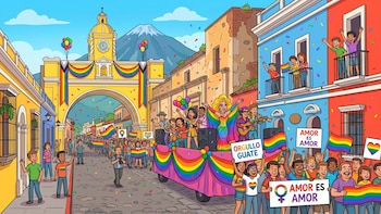 Colectivos cuestionaron que invocan “valores” y “protección a la niñez” para restringir la marcha del orgullo en Antigua Guatemala