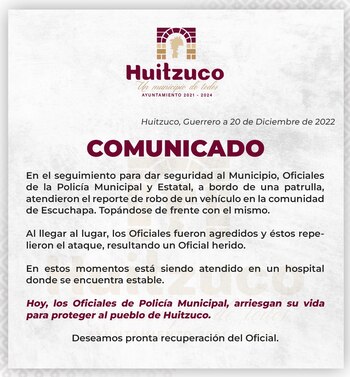 El mando policial que resultó