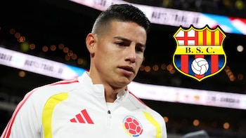 El colombiano James Rodríguez habría
