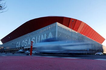 Afueras de El Sadar, estadio