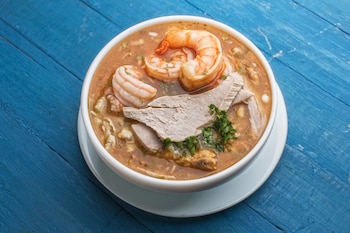 Encebollado, un plato típico (Crédito: