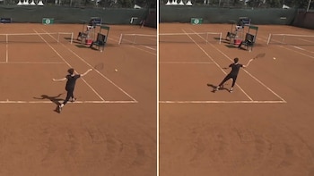 El partido de tenis más