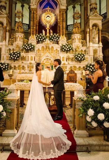 La boda de Kevin Mac Allister con Tatiana Batista (Instagram)