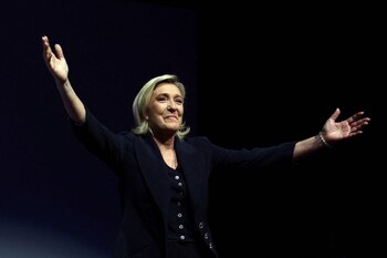 Marine Le Pen, líder de