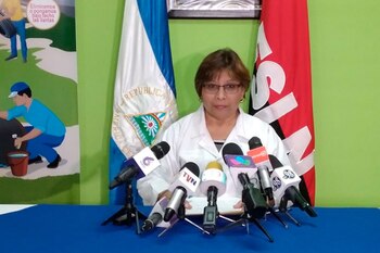 La doctora Martha Reyes fue nombrada recientemente ministra de Salud, con lo que el gobierno de Ortega consiguió el record de tener en su gabinete a tres ministras de Salud simultáneamente. (19 Digital)