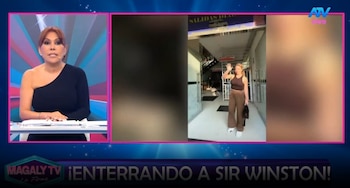 Magaly Medina reacciona al regreso de Sheyla Rojas y sorprende con comentario sobre sus canjes. Captura: Magaly TV La Firme.