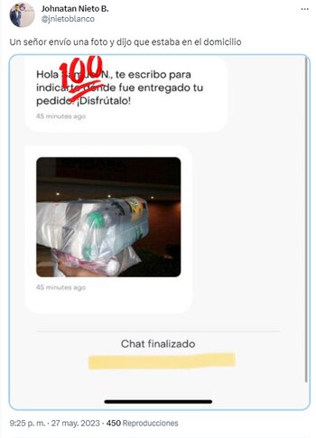 A lo que el presentador