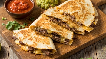 Receta de quesadillas de carne, rápida y fácil