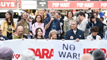 'Parar la guerra' pide una "solución dialogada" al conflicto de Oriente Próximo y el fin del genocidio en Gaza