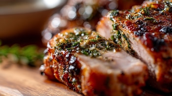 Receta de pierna adobada saludable