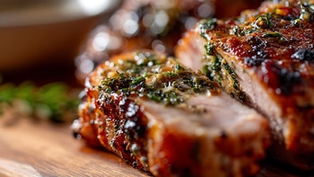 Receta de pierna adobada saludable