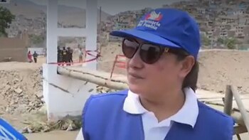 La representante de la Defensoría