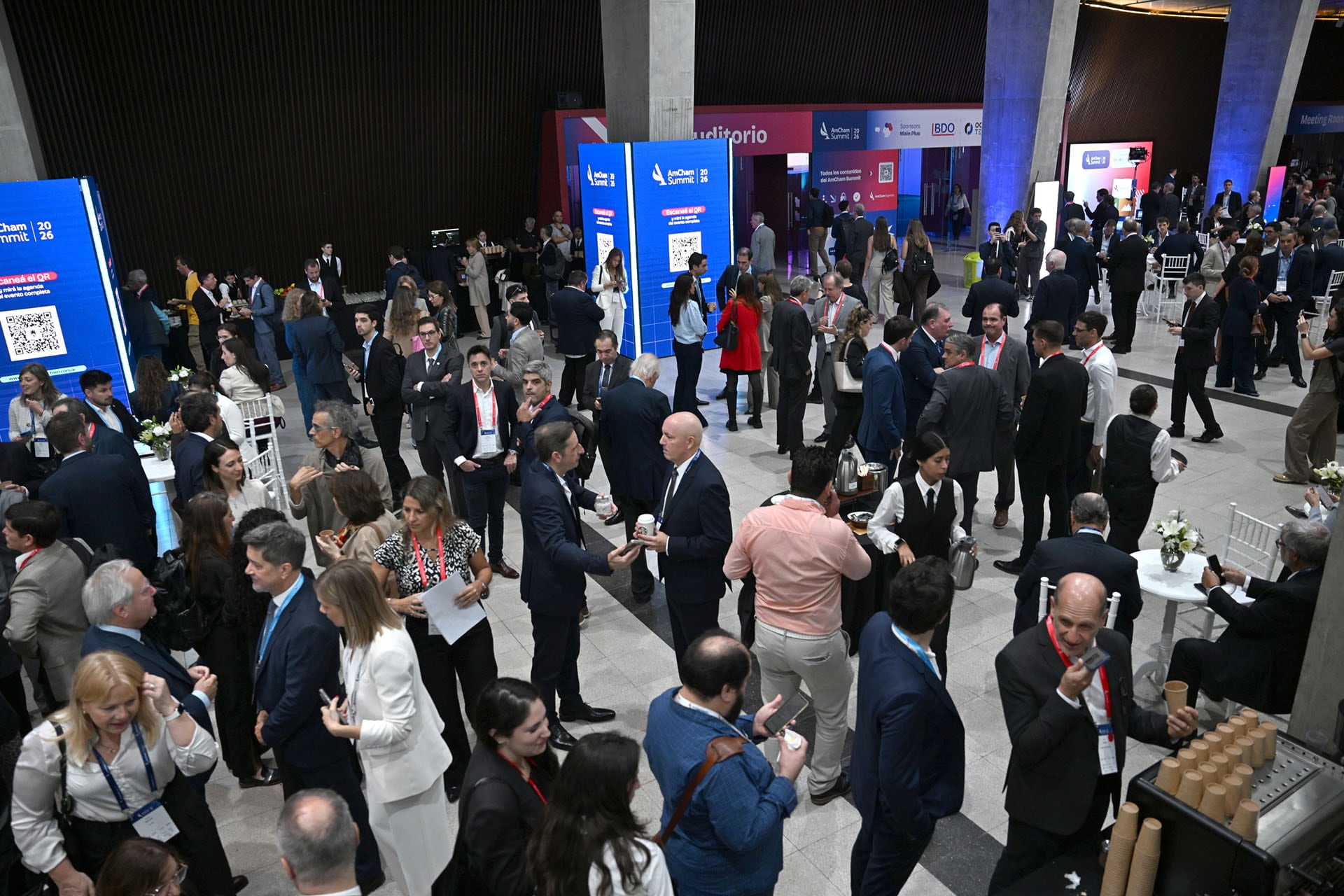 Del evento participaron cientos de empresarios (Maximiliano Luna)