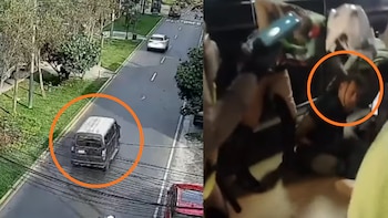 El conductor fue reducido por