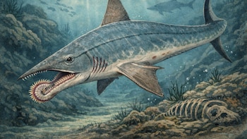 La mandíbula en espiral de